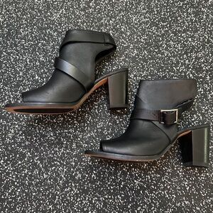 Wolverine Black Heeled Boots